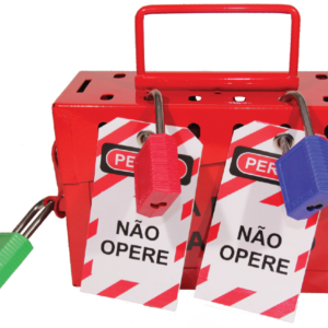 Caixa de Travamento em Aço