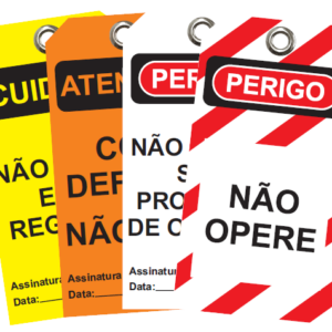 Cartões de Identificação de Bloqueio