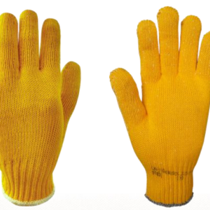 Luva tricotada em 4 fios de Polipropileno/ Algodão