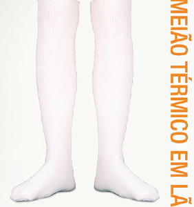 Meião térmico em lã