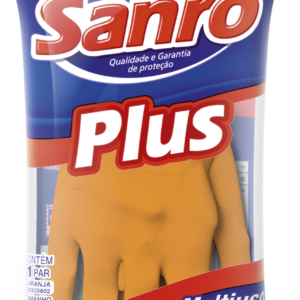Luva Latex Sanro Plus