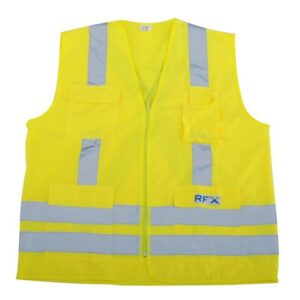 Colete Refletivo 4 Bolsos Verde