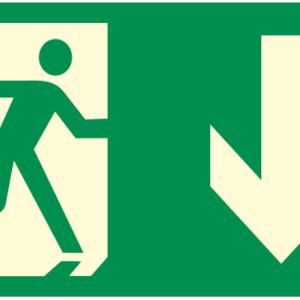 Seta reta para baixo